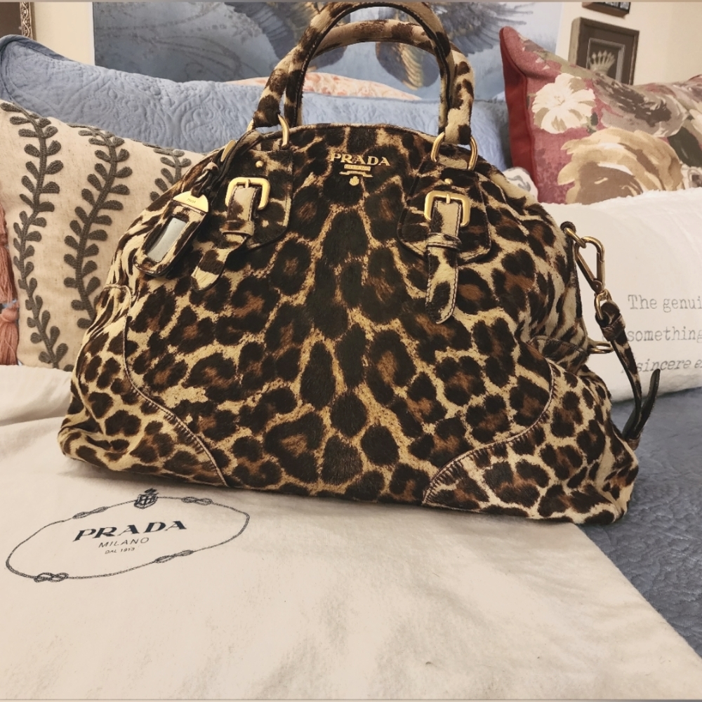 Prada Original Cheetah Handbag